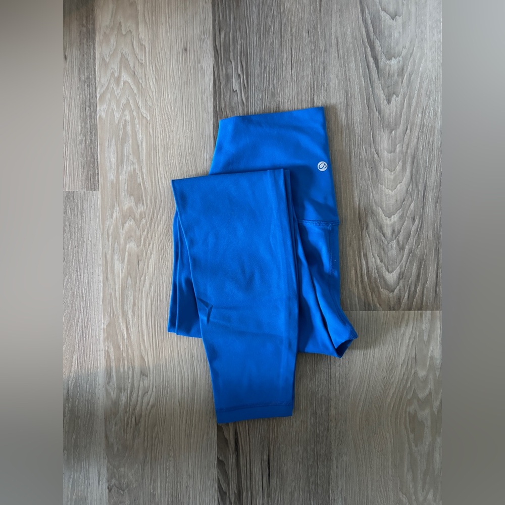 Blue CRZ Yoga Leggings 28inch